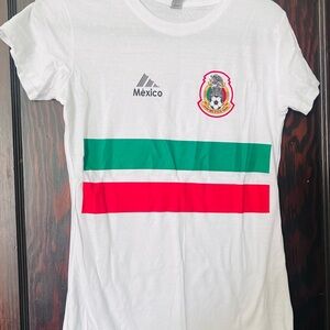 White Mexico Graphic T-Shirt